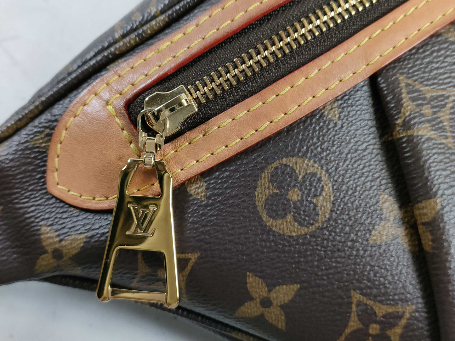 LOUIS VUITTON Monogram High Rise M46784 RFID Waist Bag