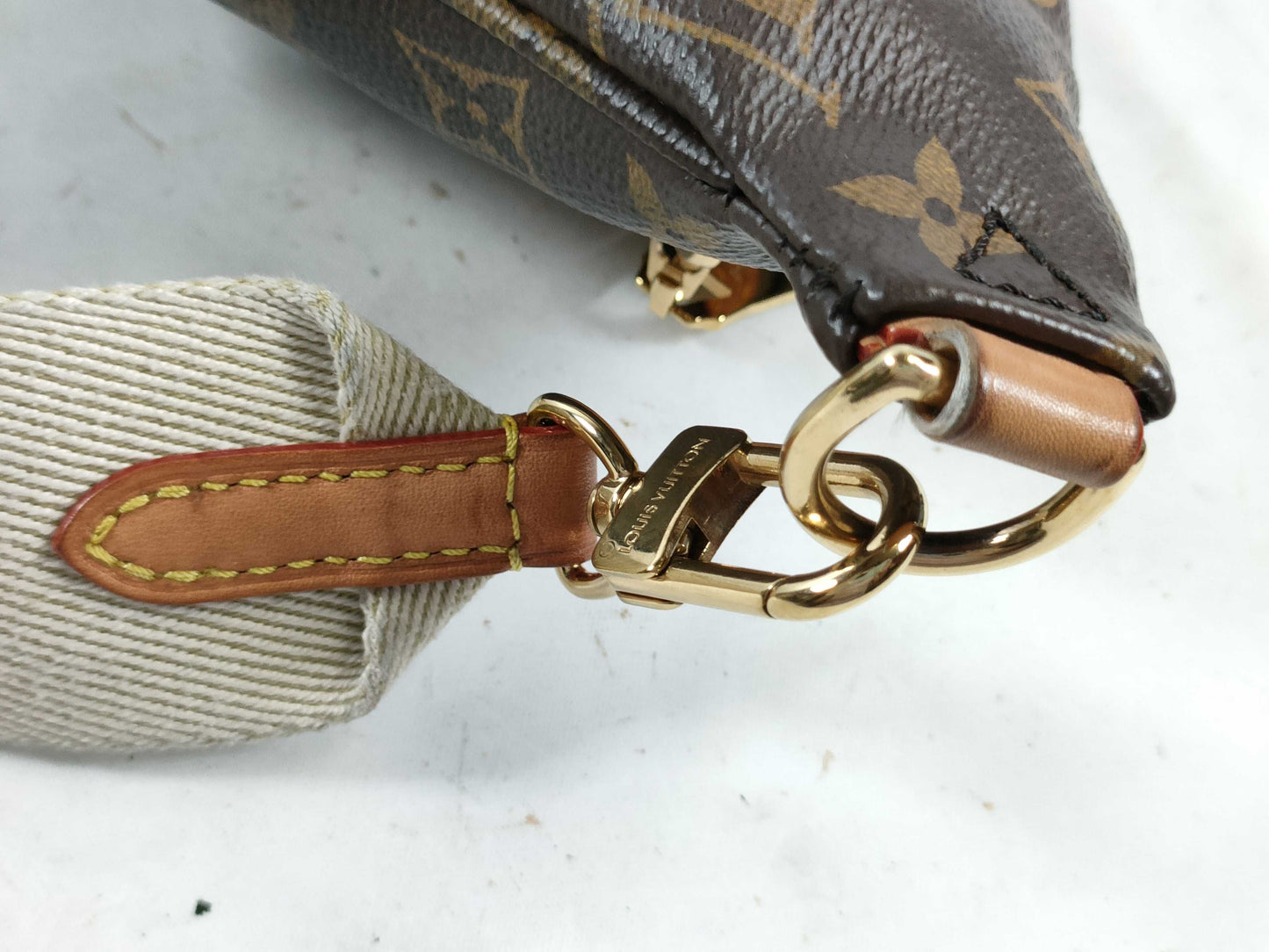 LOUIS VUITTON Monogram High Rise M46784 RFID Waist Bag