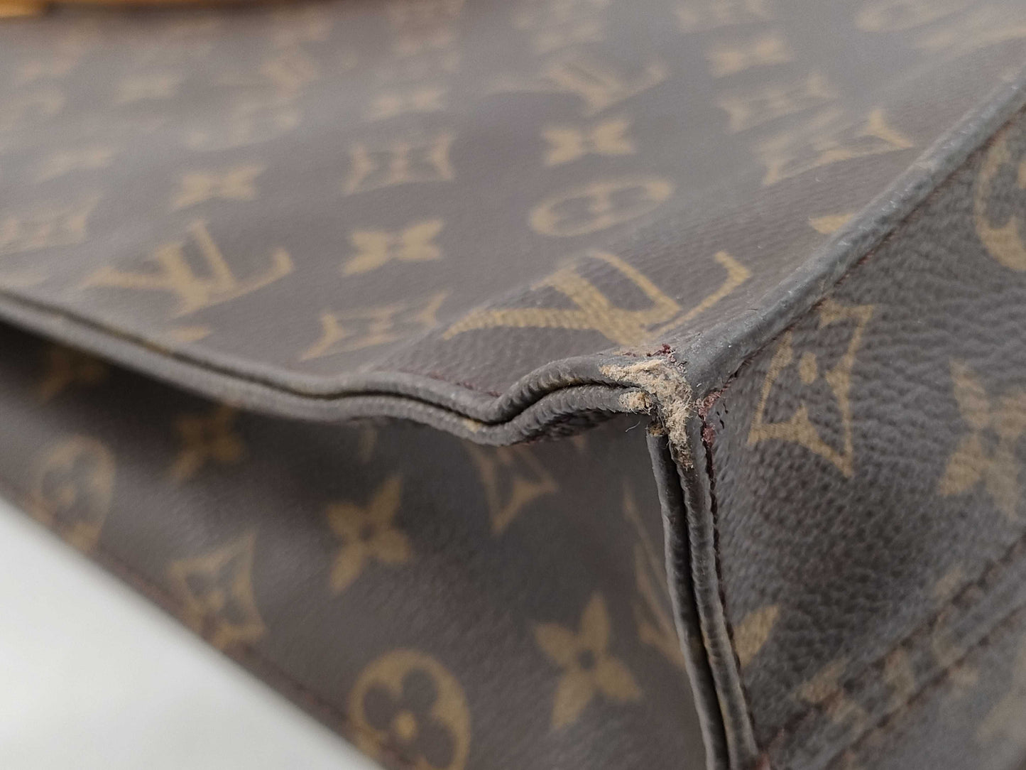 LOUIS VUITTON Monogram Sac Plat Tote Bag