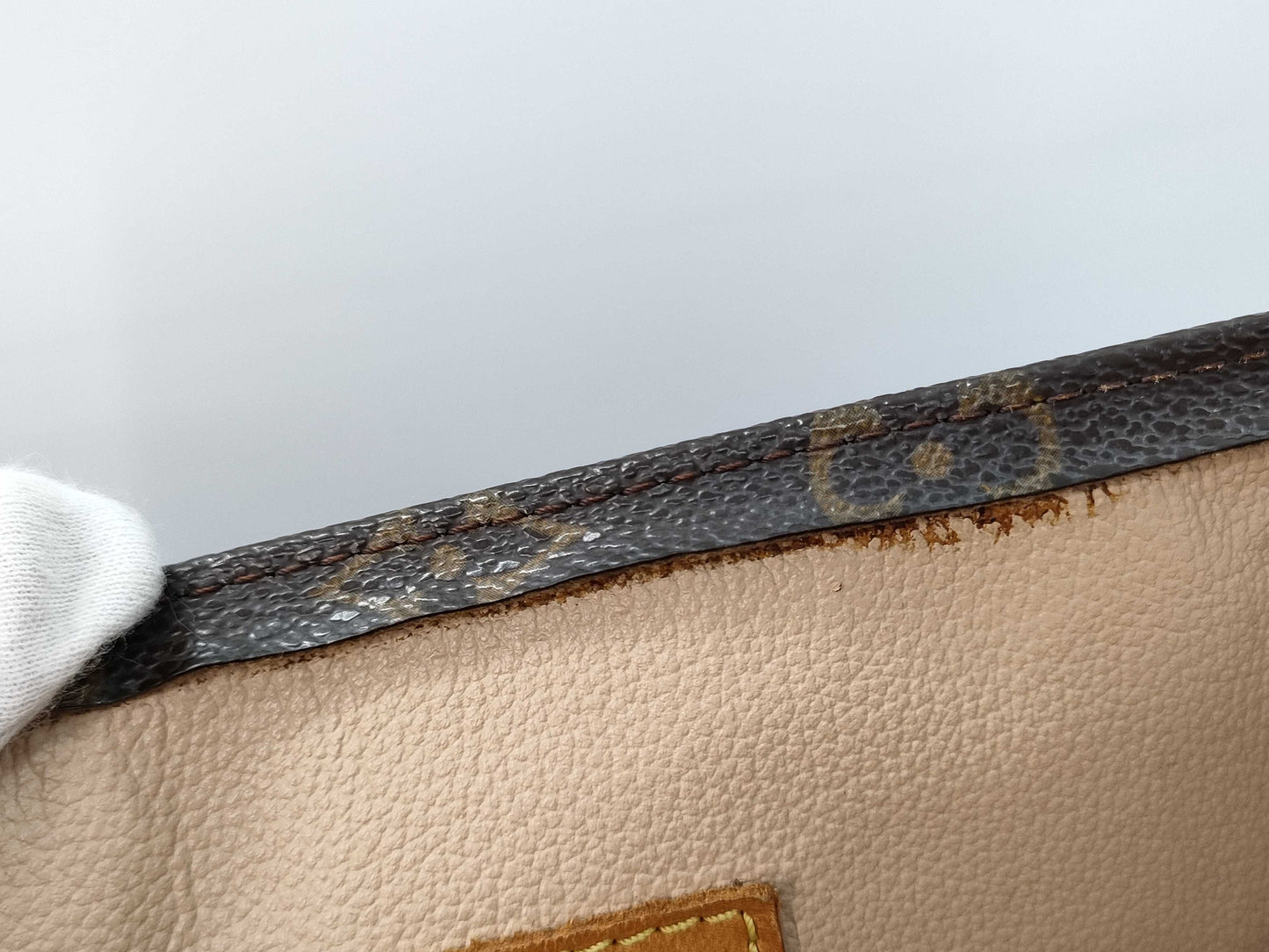 LOUIS VUITTON Monogram Sac Plat Tote Bag