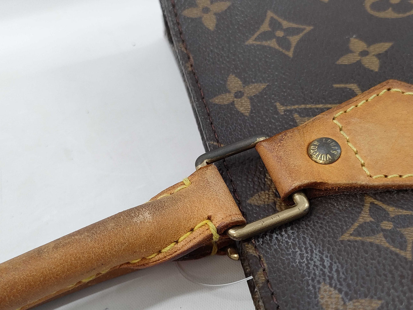 LOUIS VUITTON Monogram Sac Plat Tote Bag