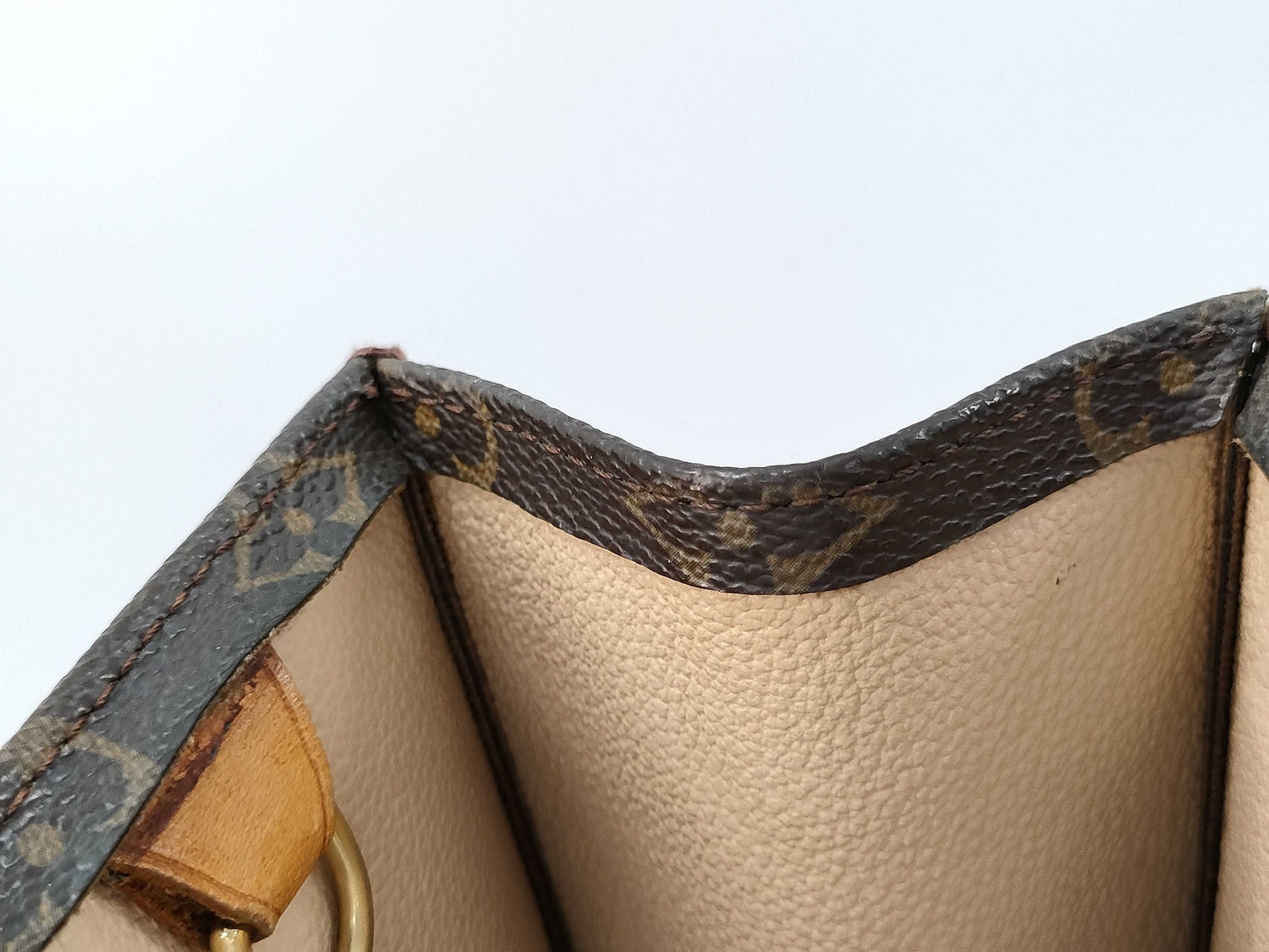 LOUIS VUITTON Monogram Sac Plat Tote Bag