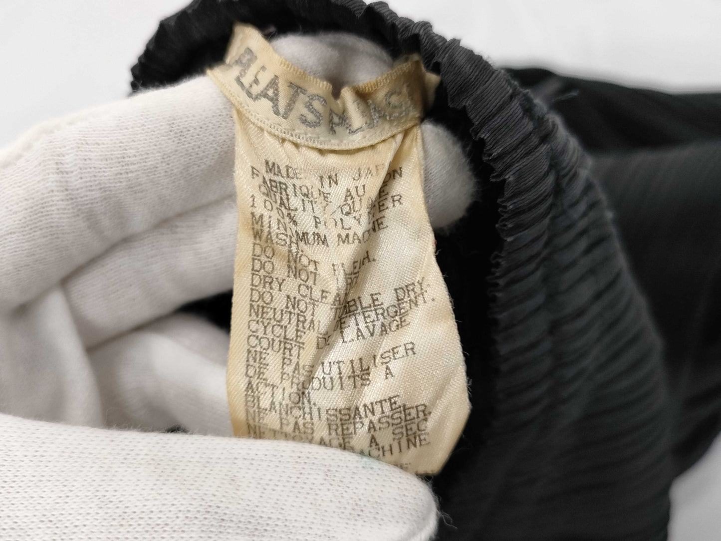 ISSEY MIYAKE Pleats Please Black Pants