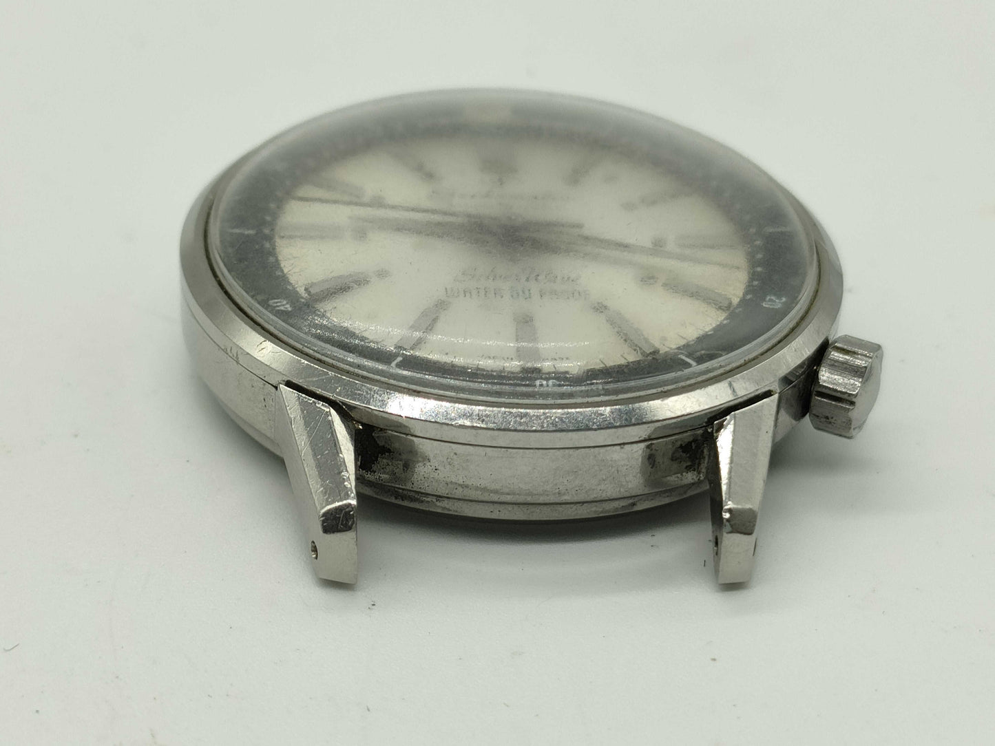 SEIKO Seikomatic Silver Wave Face Only Boys' Watch