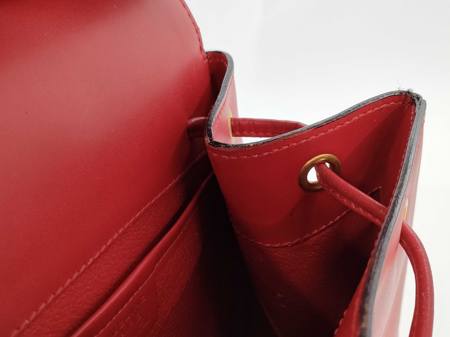 CELINE Leather Backpack