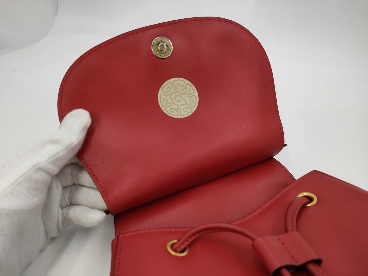 CELINE Leather Backpack