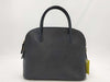 CELINE Leather/2-Way/Tote/Black Handbag