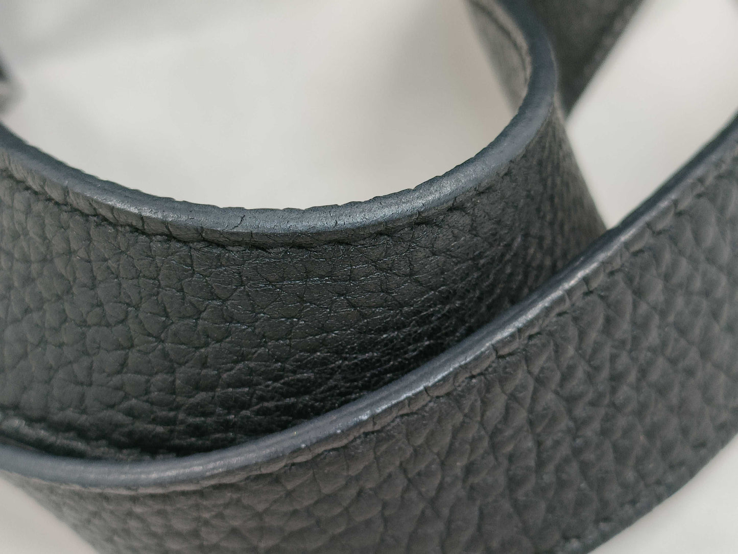 HERMES Picotin Taurillon Noir Handbag with Silver Hardware and O Stamp