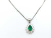 E0.67ct D0.60ct PT900/850 11.2g Necklace