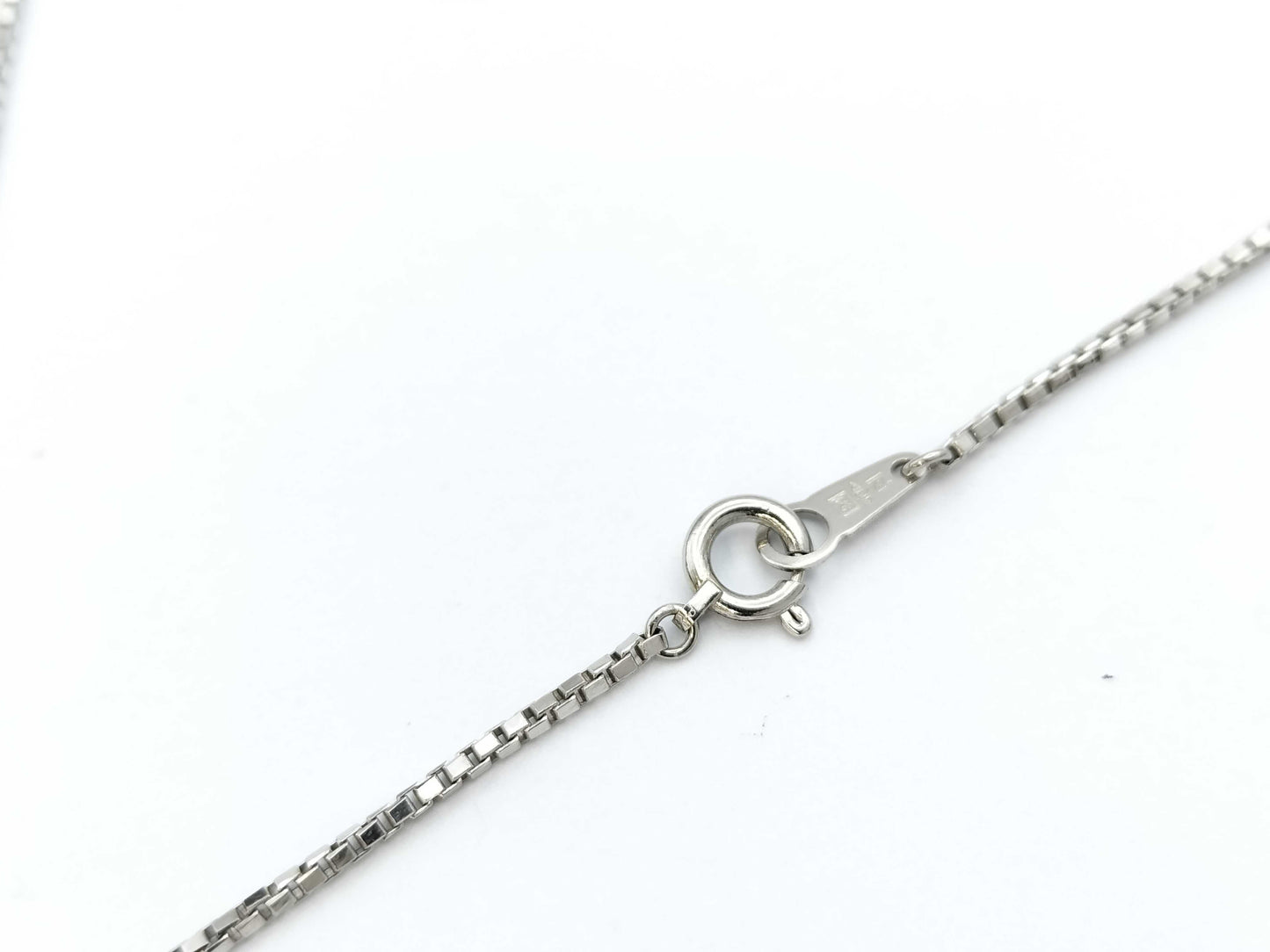 E0.67ct D0.60ct PT900/850 11.2g Necklace