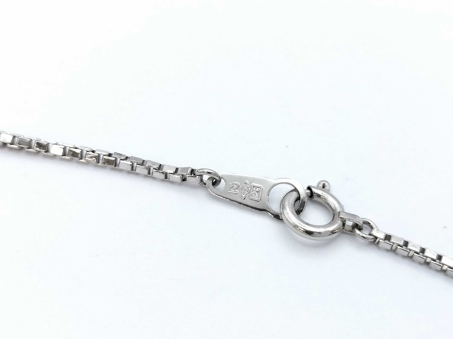 E0.67ct D0.60ct PT900/850 11.2g Necklace