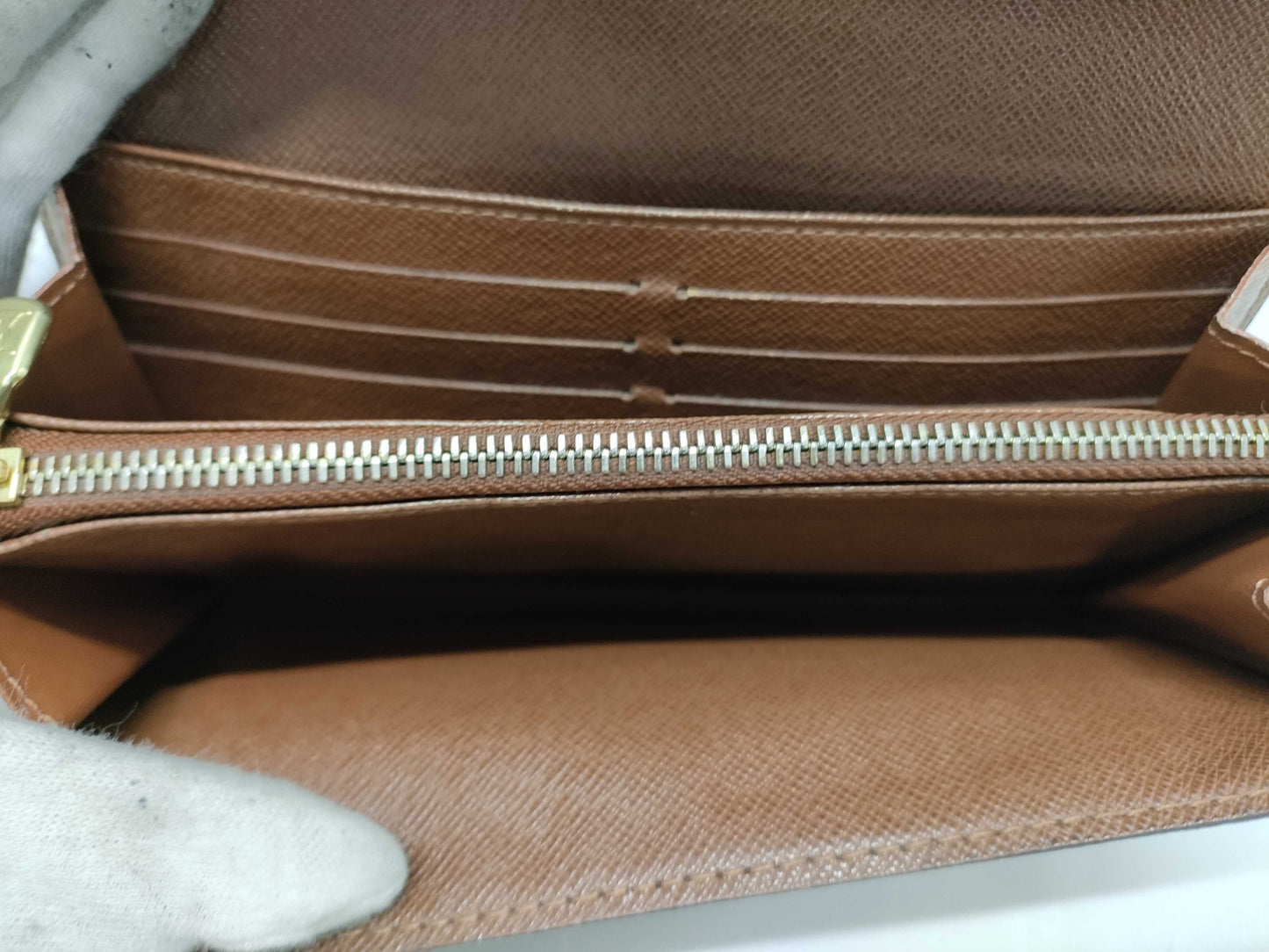 LOUIS VUITTON Monogram Portefeuille Sarah Wallet