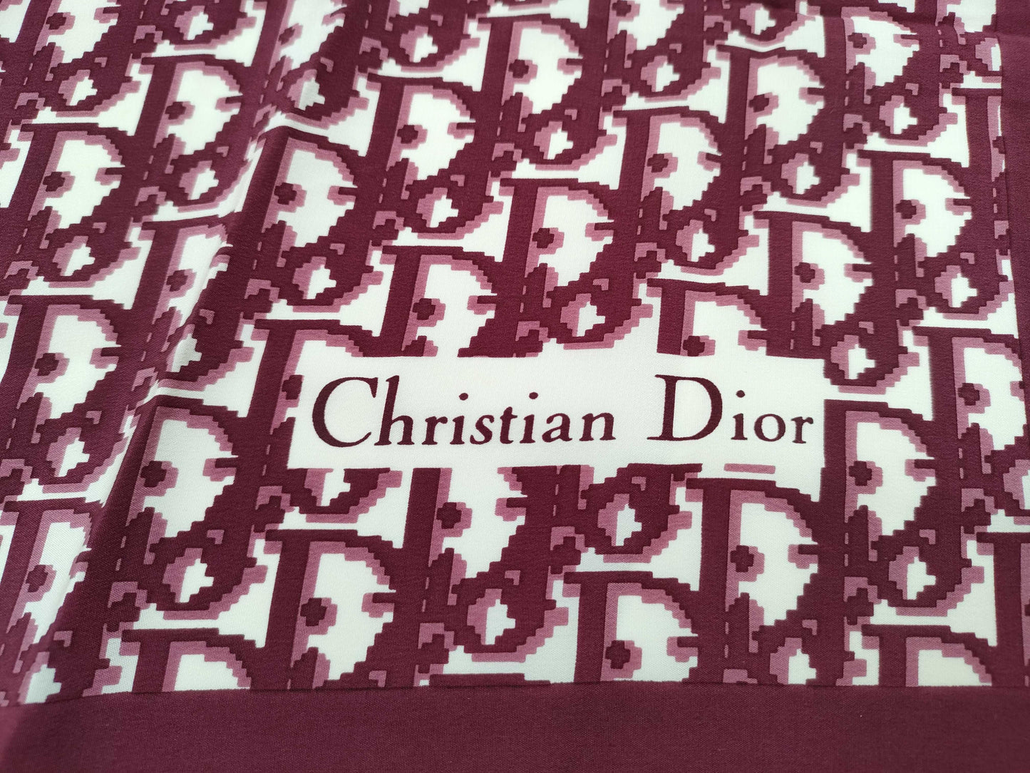 Dior Trotter Pattern Scarf