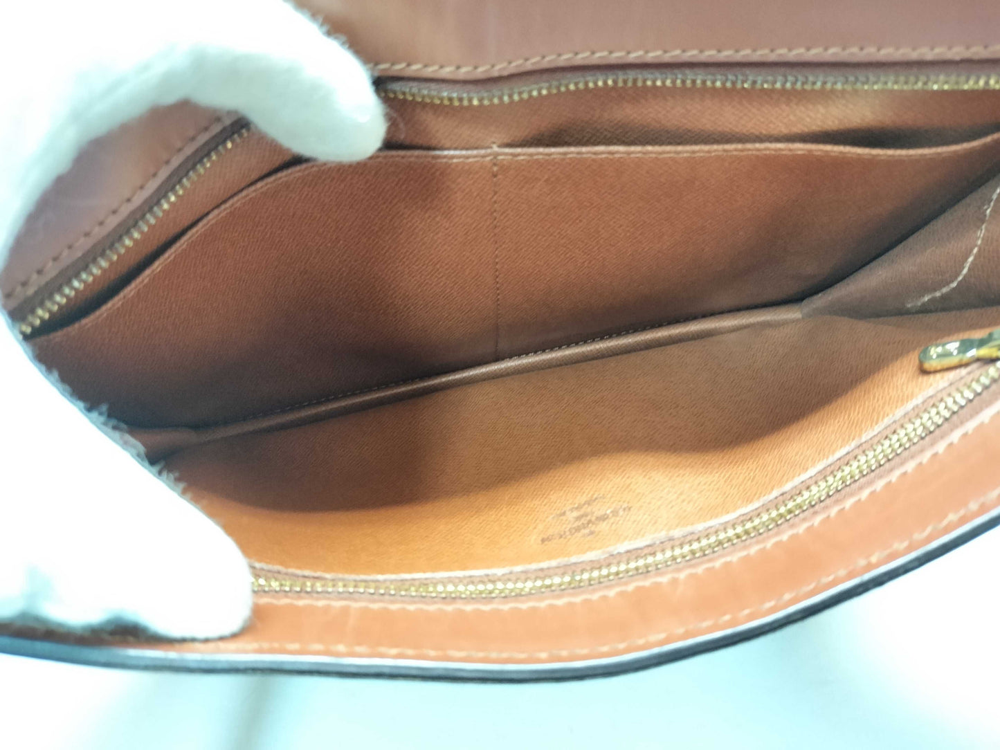 LOUIS VUITTON 883FC Monogram Enghien/Vintage/3-Digit Serial Number Shoulder Bag