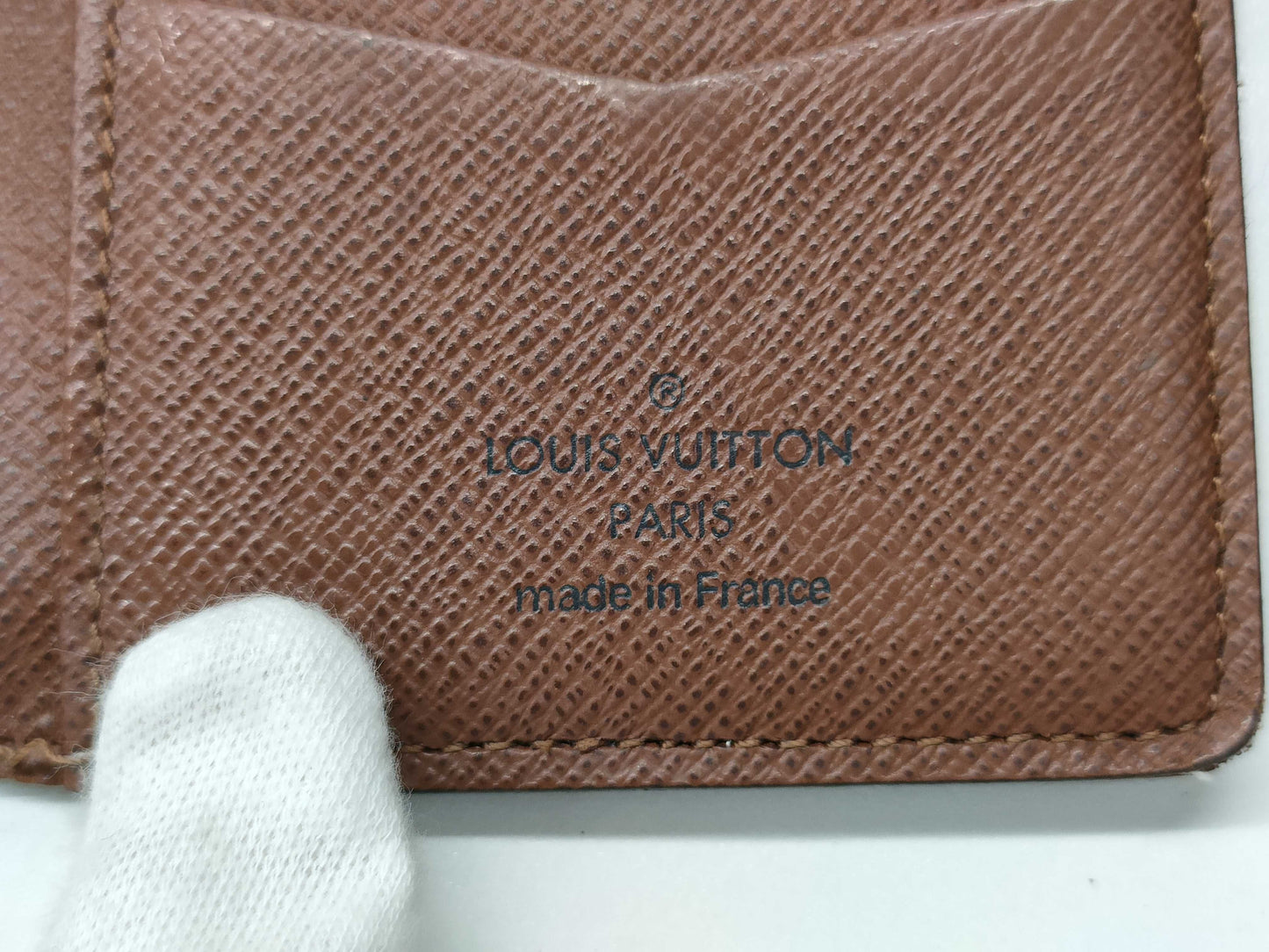 LOUIS VUITTON Monogram Organizer De Poche Card Case, Card Case, Pass Case, Business Card Case