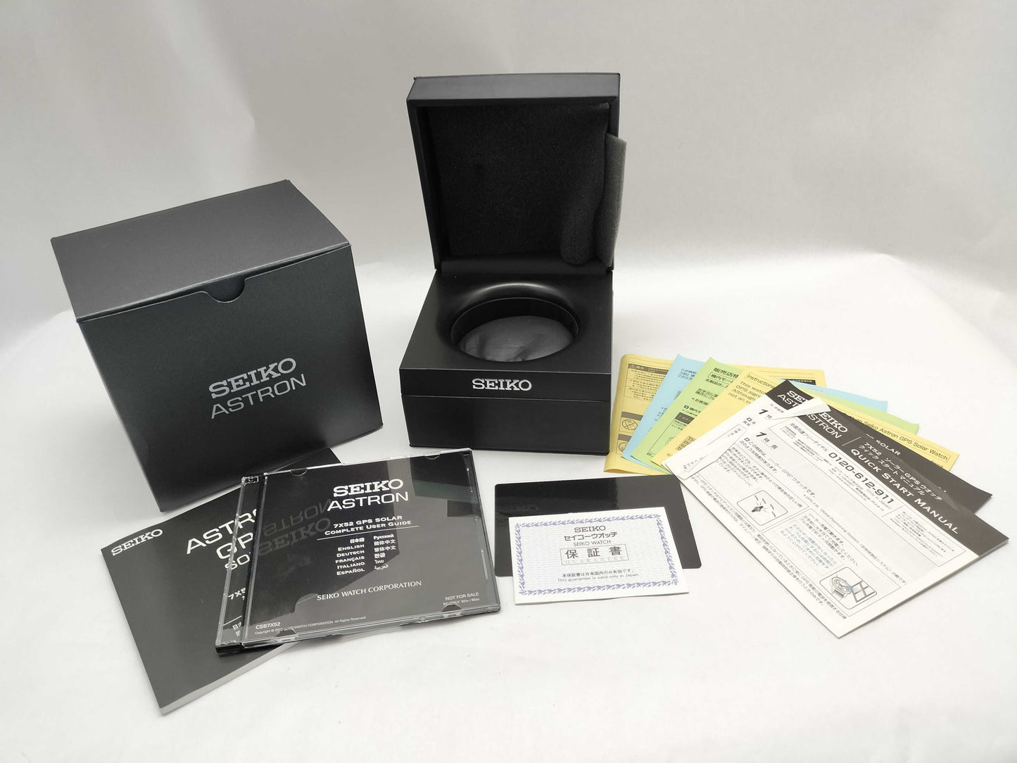 SEIKO 7X52-0AB0 4N0090 Solar Men's Watch