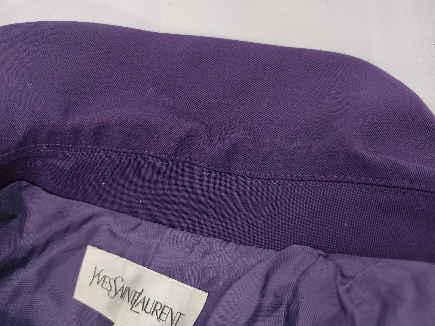 Yves Saint Laurent YSL Set Purple Jacket