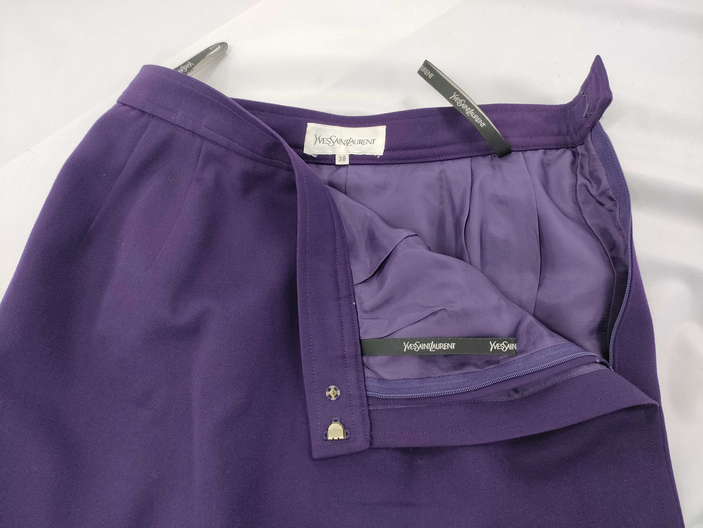 Yves Saint Laurent YSL Set Purple Jacket