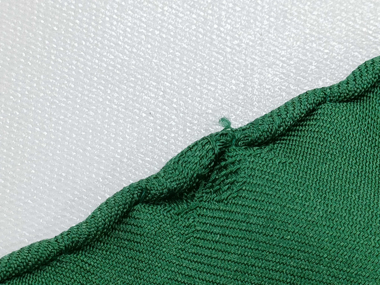 HERMES Carre Carre 90 Green Scarf