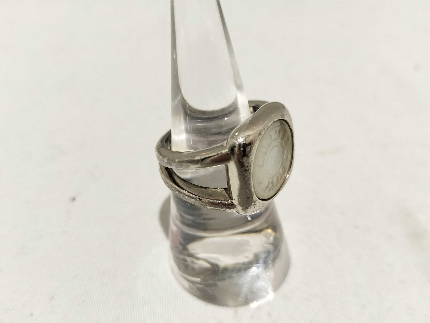 HERMES Corozo Ring/Shell/Large Scuffs Ring