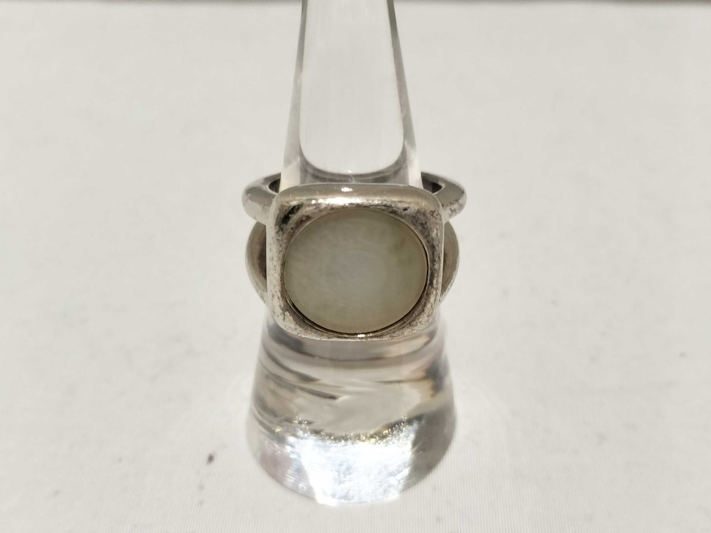 HERMES Corozo Ring/Shell/Large Scuffs Ring