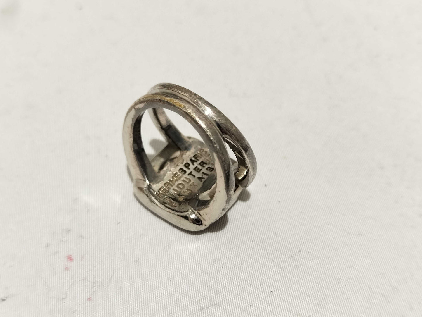 HERMES Corozo Ring/Shell/Large Scuffs Ring