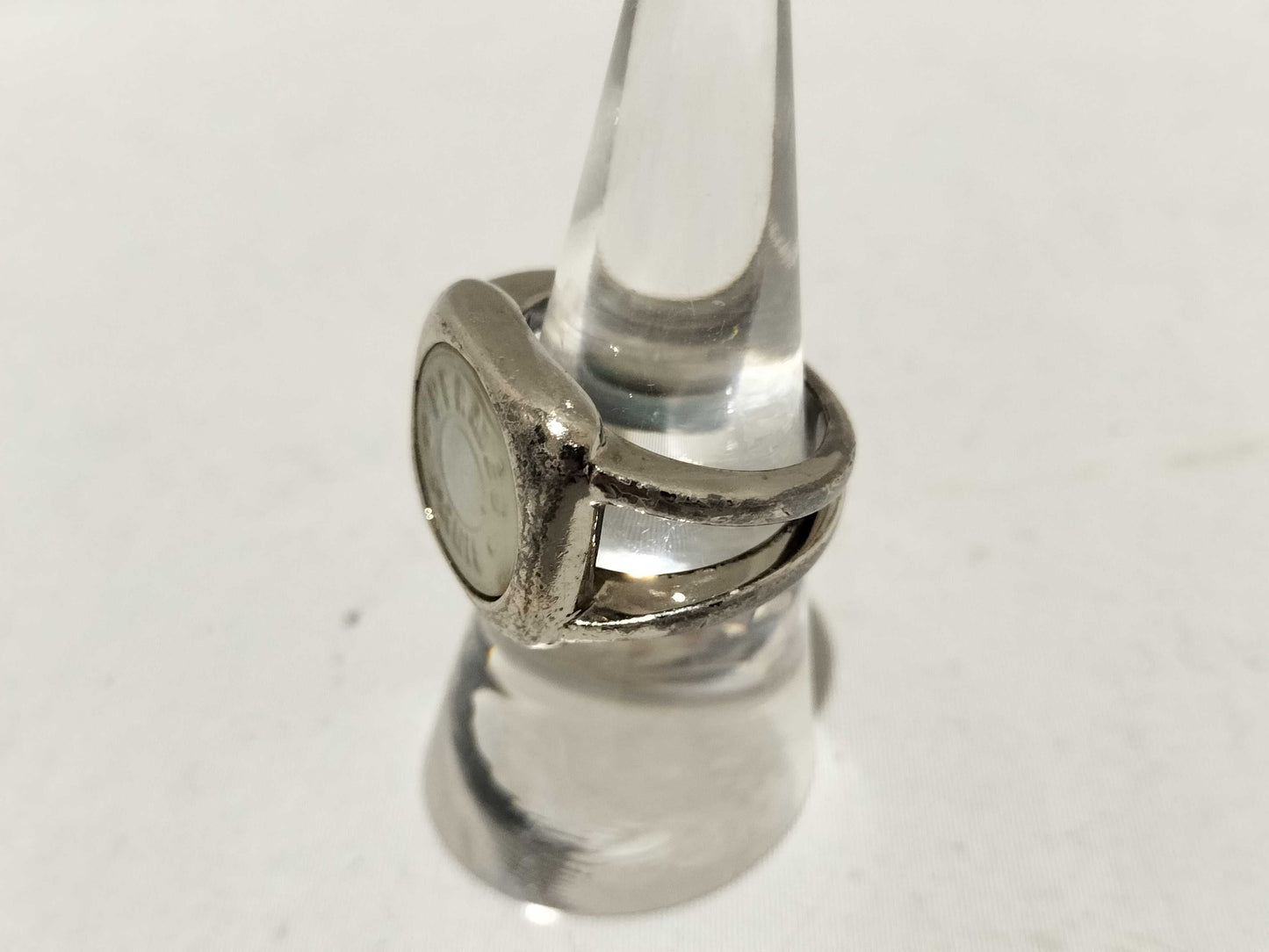 HERMES Corozo Ring/Shell/Large Scuffs Ring