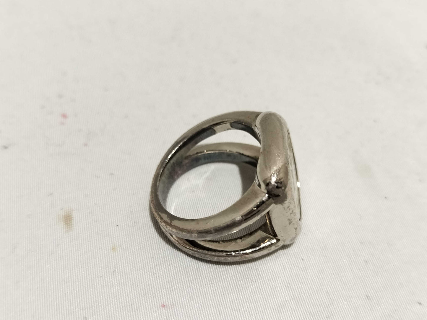 HERMES Corozo Ring/Shell/Large Scuffs Ring