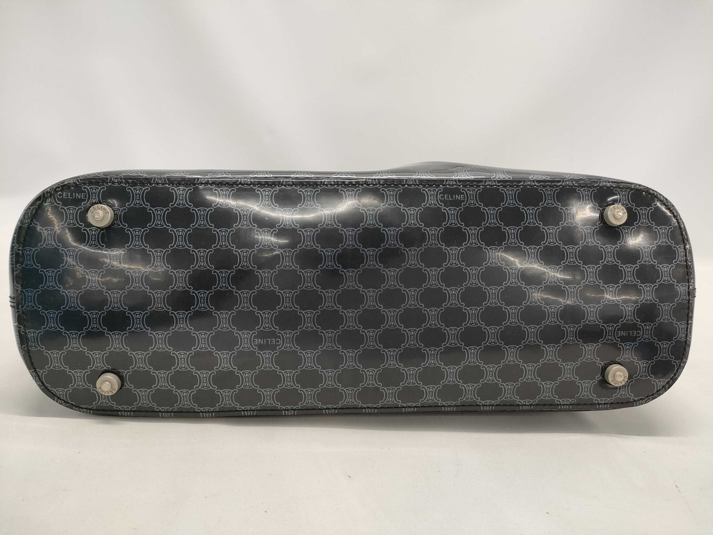 CELINE Enamel Handbag