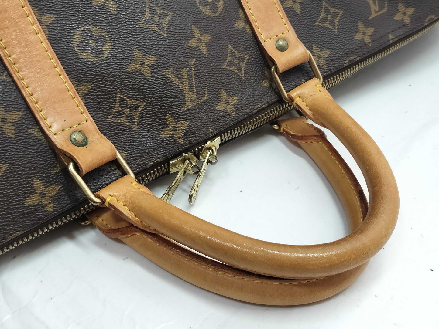 LOUIS VUITTON TH 0946 Monogram Keepall Bandouliere 60 Boston Bag
