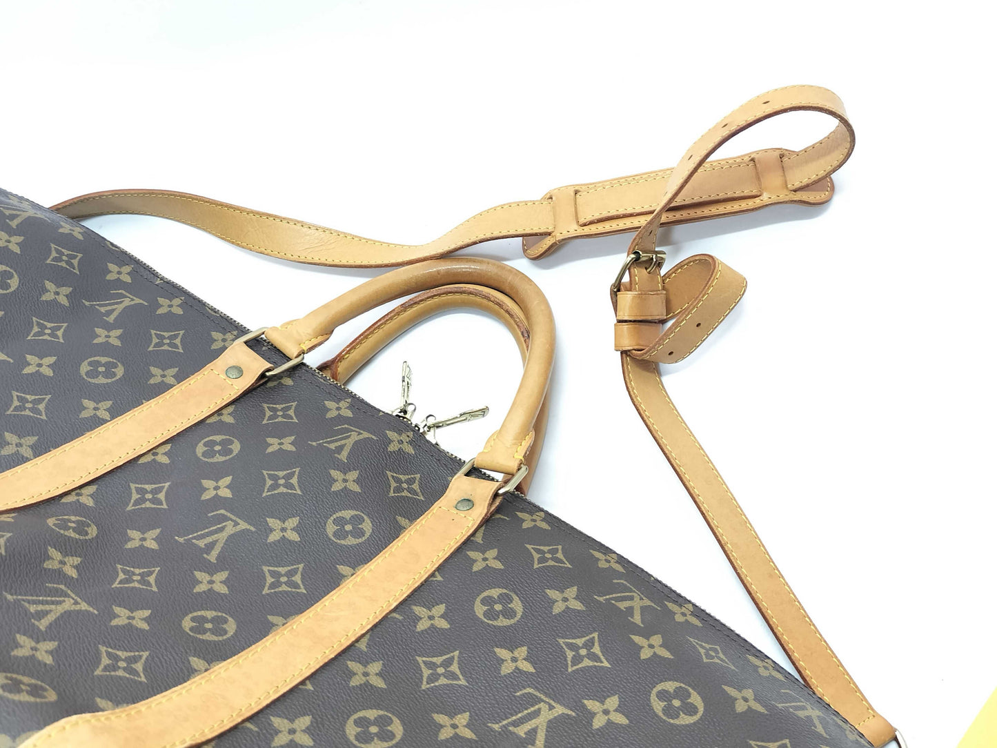 LOUIS VUITTON TH 0946 Monogram Keepall Bandouliere 60 Boston Bag