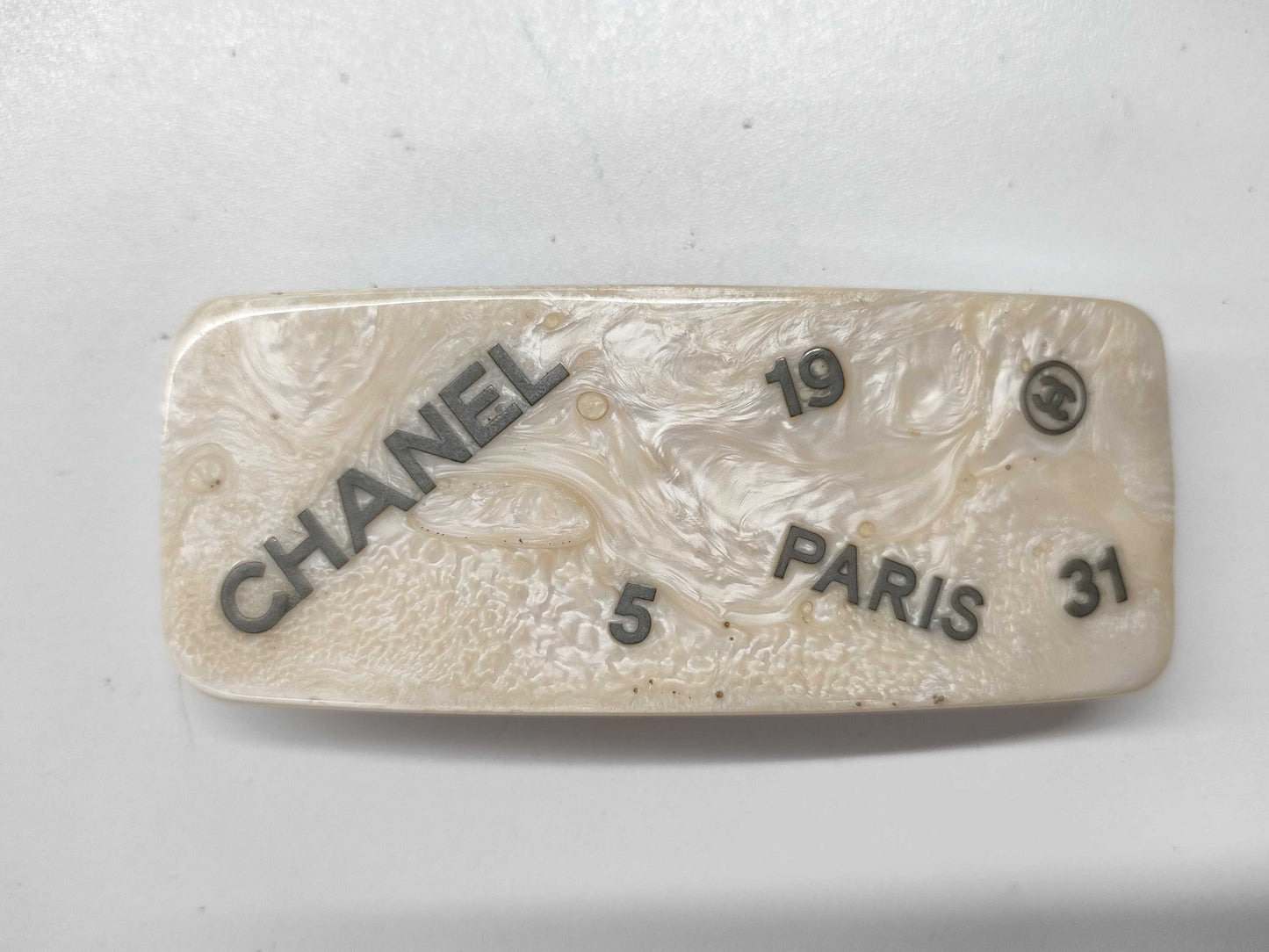 CHANEL 5 19 31 Marble Barrette Other Accessories