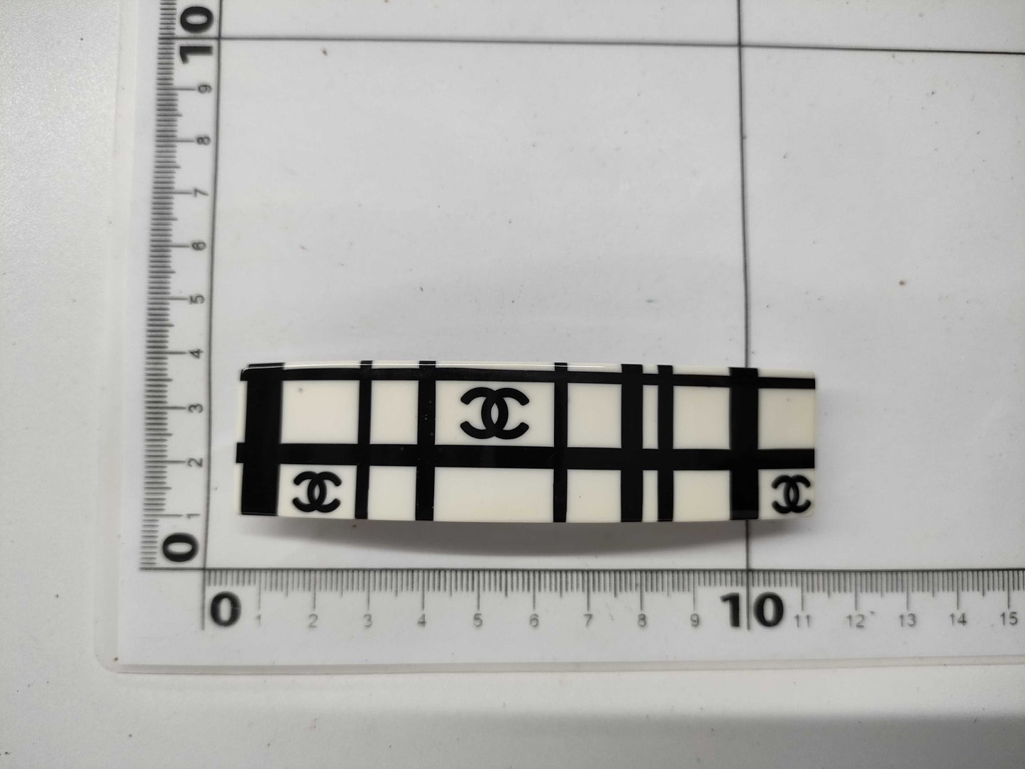 CHANEL 05P Check Coco Barrette Other Accessories