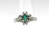 E0.17ct D0.32ct Pt900 4.6g Ring