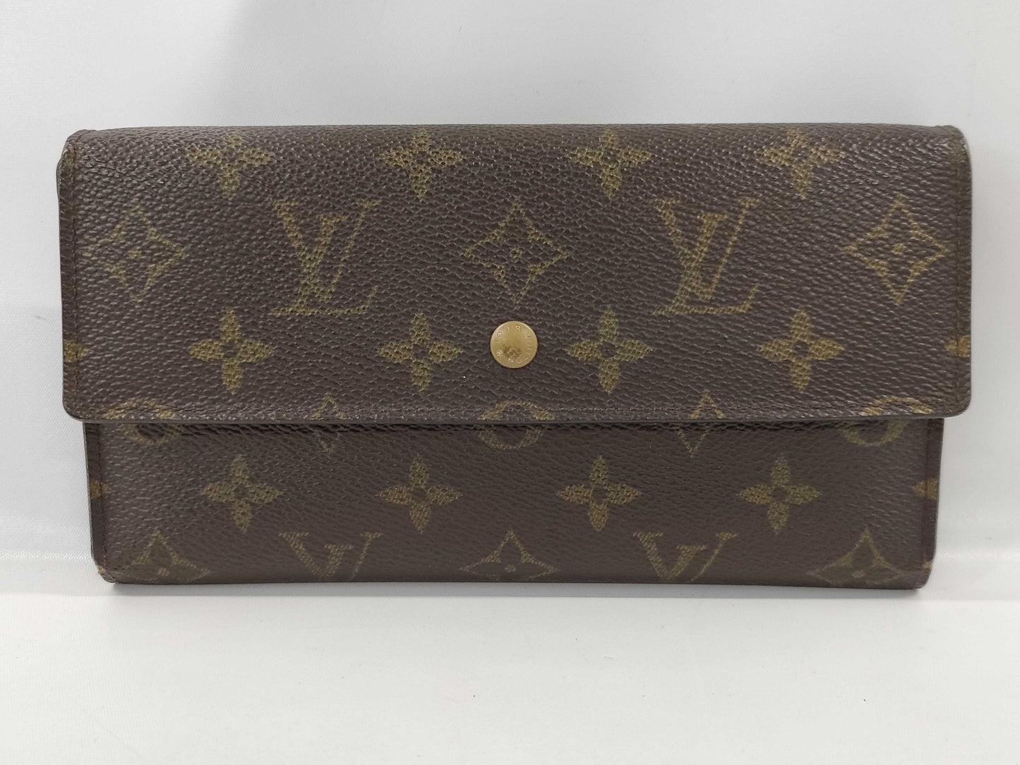 LOUIS VUITTON Monogram M61217 Portefeuille International Wallet