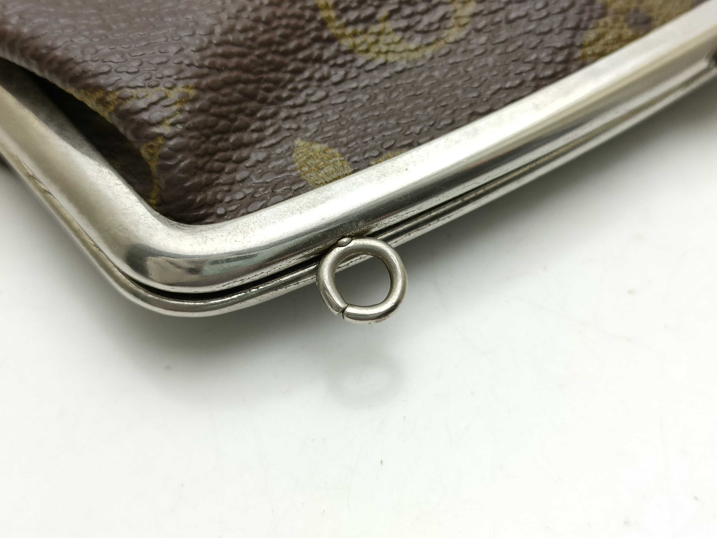 LOUIS VUITTON Monogram USA-Made Bucket with Clasp Pouch Only