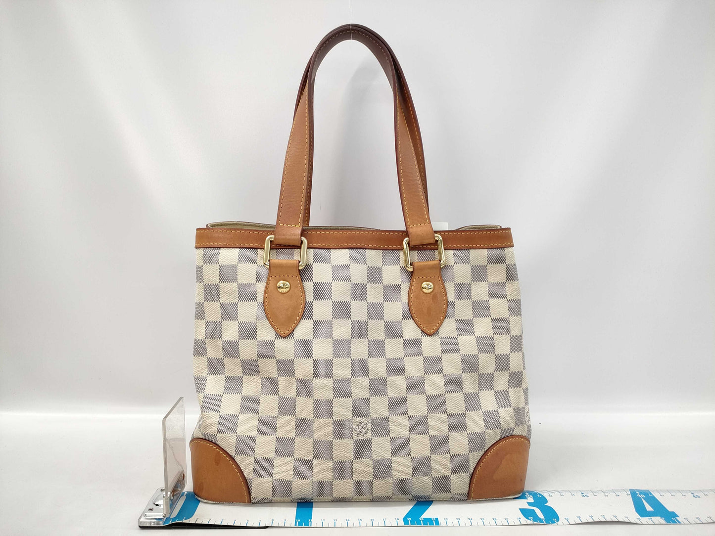 LOUIS VUITTON Damier Azur N51207 Hampstead PM Tote Bag