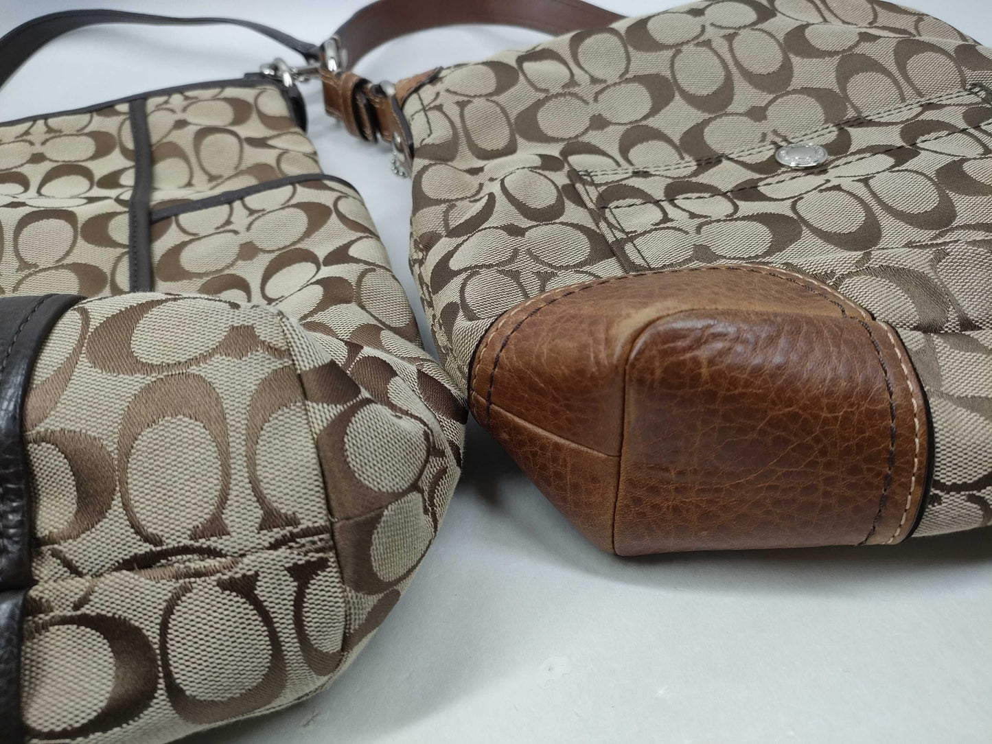 COACH Signature 2-Way Bag/Valentinno Shoulder Bag Set