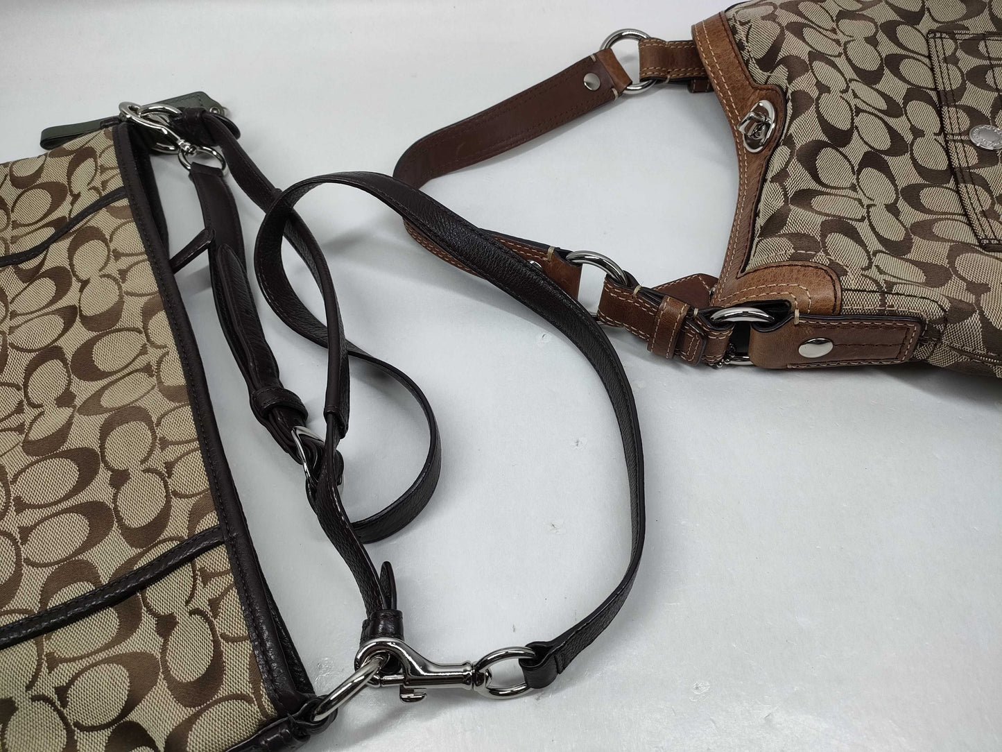 COACH Signature 2-Way Bag/Valentinno Shoulder Bag Set