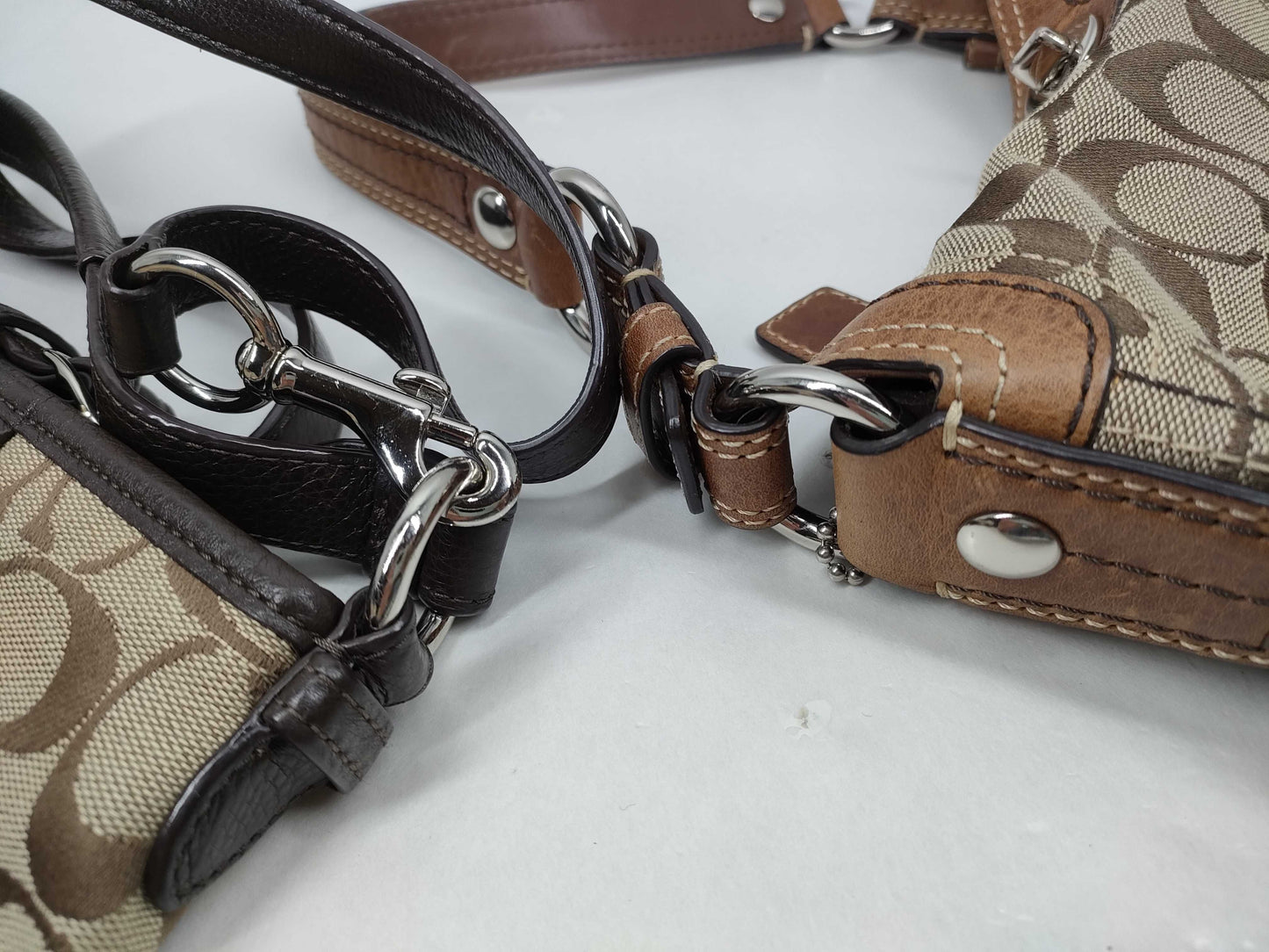 COACH Signature 2-Way Bag/Valentinno Shoulder Bag Set