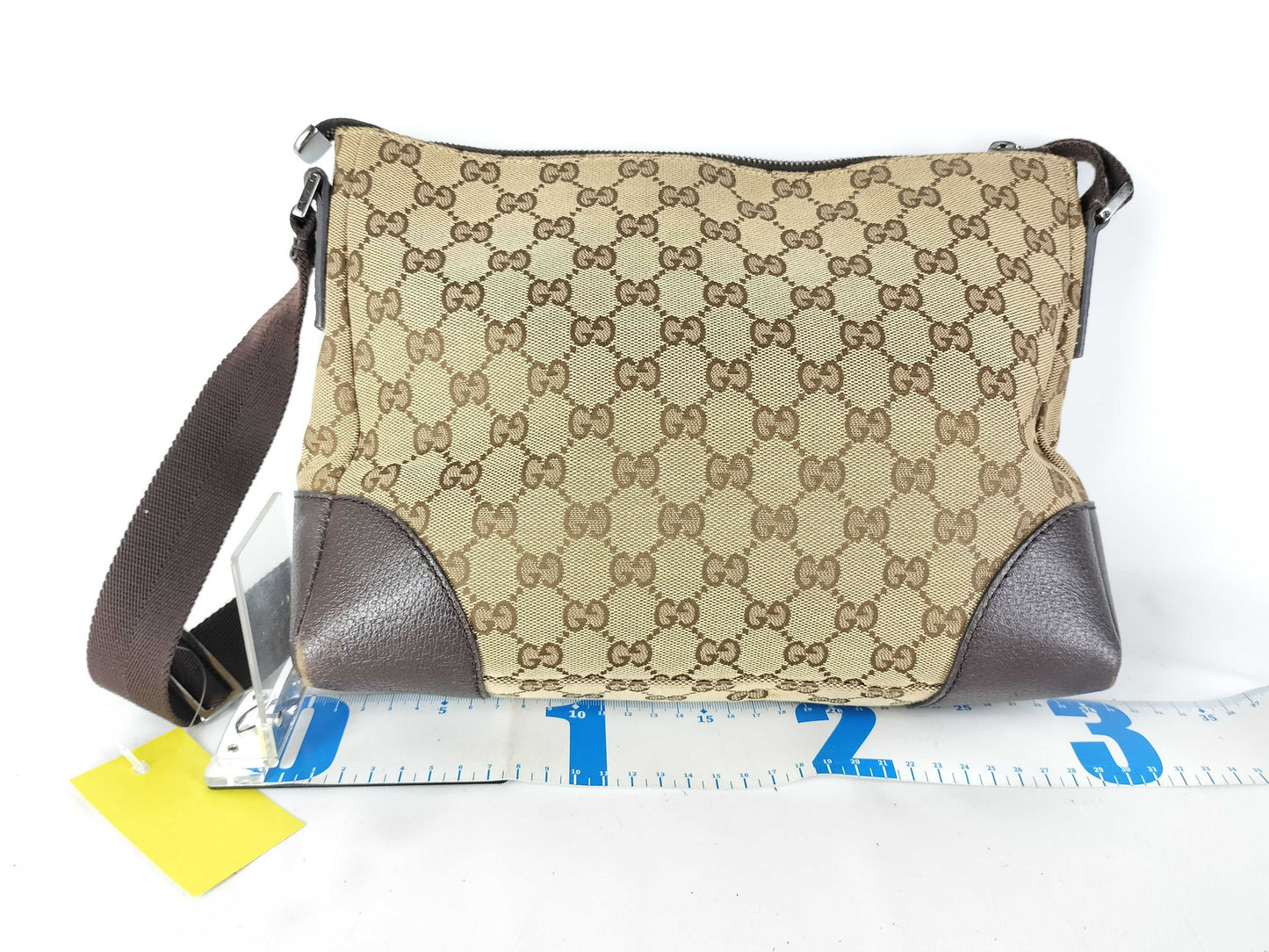 GUCCI GG Canvas 114273-001998 Beige Shoulder Bag
