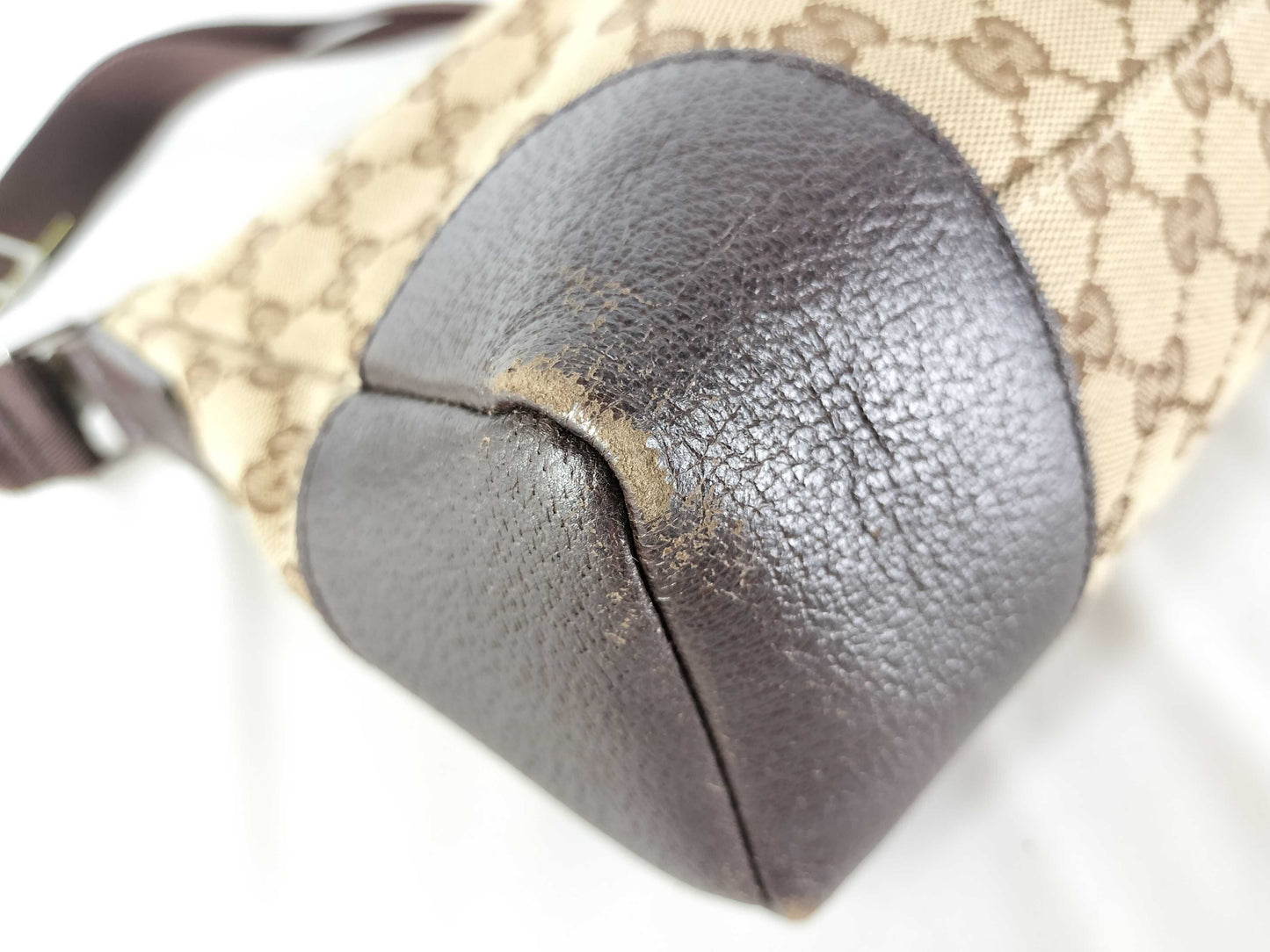 GUCCI GG Canvas 114273-001998 Beige Shoulder Bag