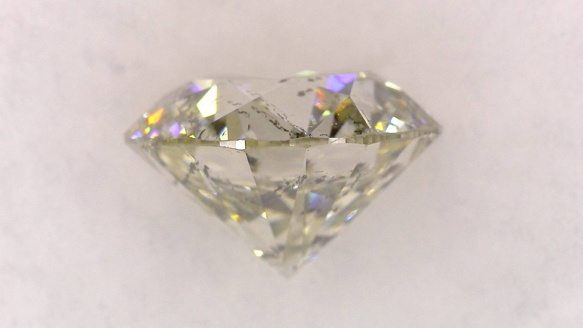 2.254ct L I-1 GOOD/GD/GD MEDIUM BLUE NATURAL 8.26-8.34X5.35mm Diamond Loose