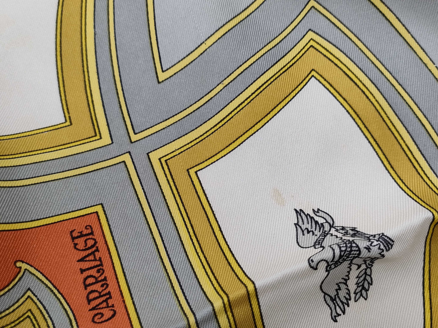 HERMES Carré George Washington Carriage Scarf