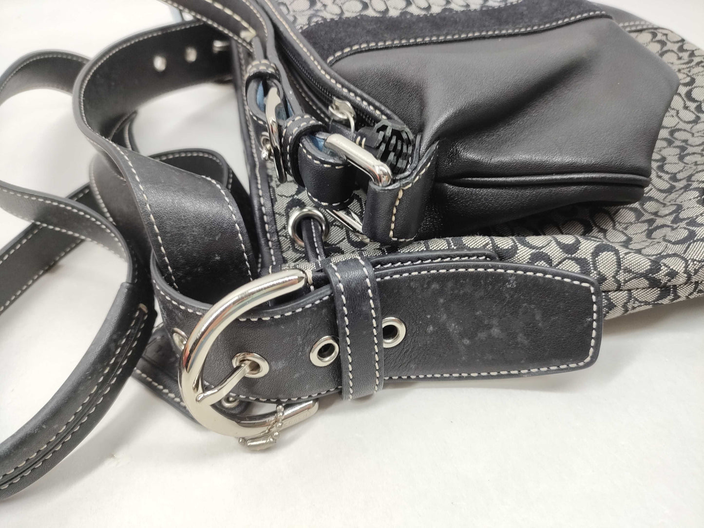 COACH Signature c1j-6093/g3k-6387/3-piece pouch handbag