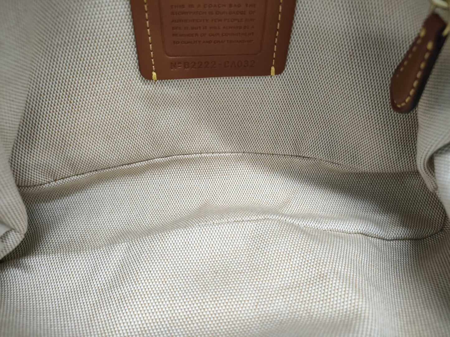 COACH Straw Shoulder Bag