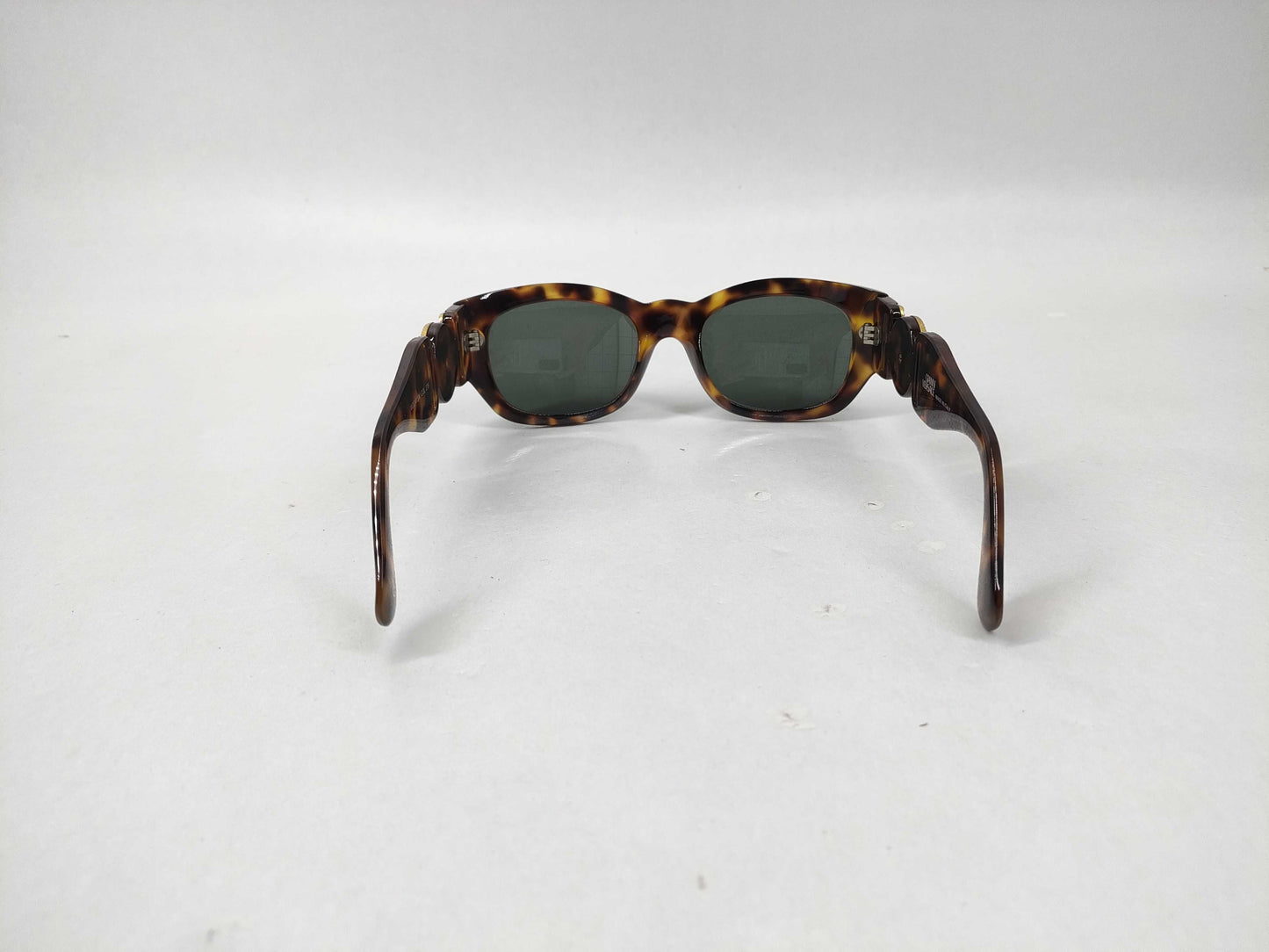 VERSACE Tortoiseshell Medusa Sunglasses with Gold Hardware and Case