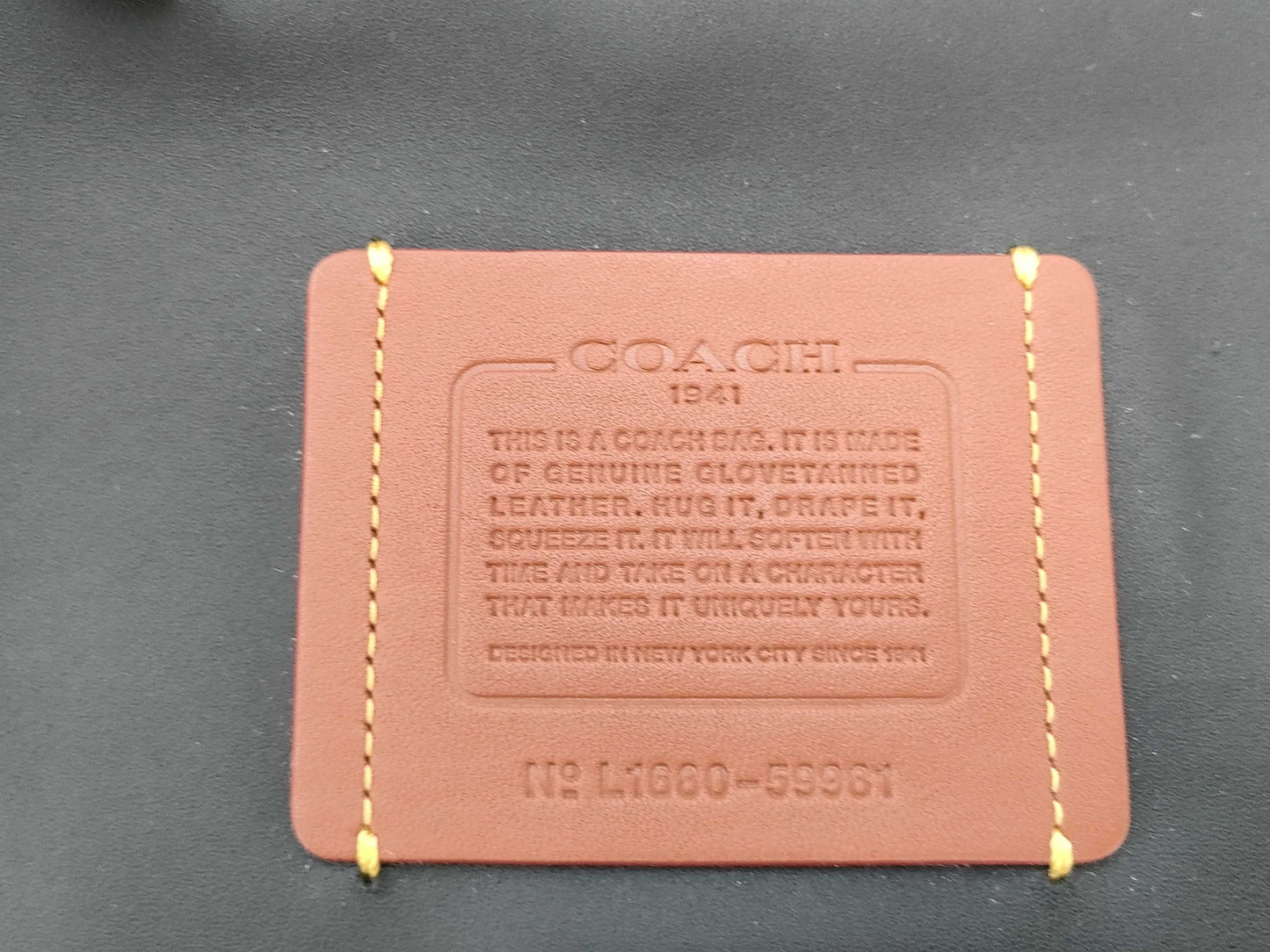 COACH 59981 Leather Handbag
