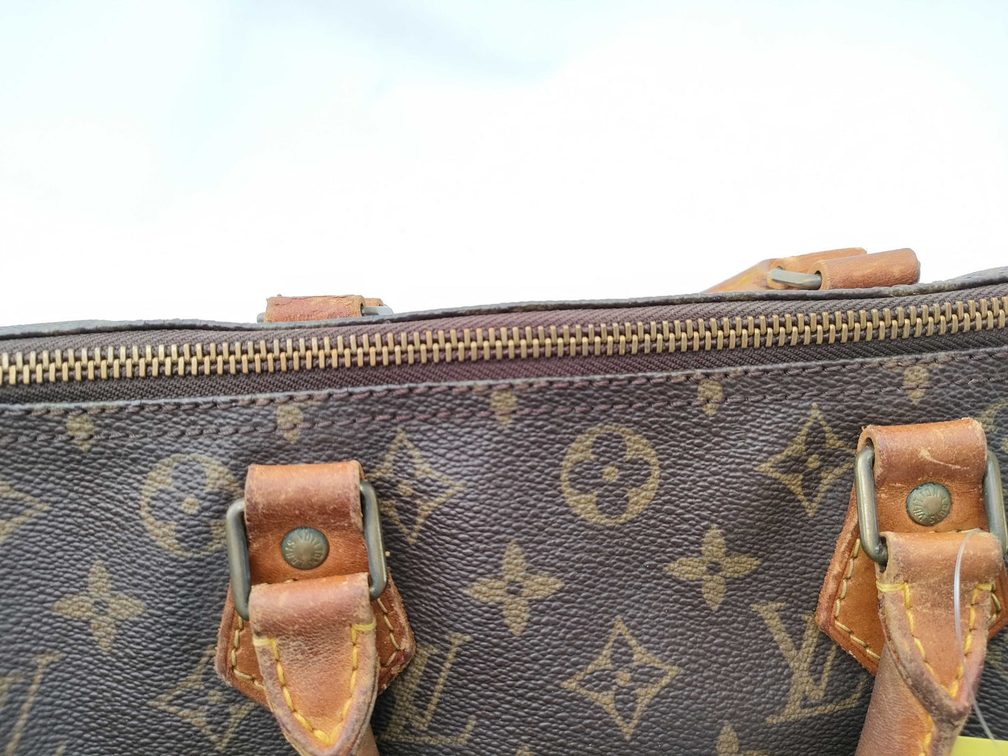 LOUIS VUITTON Monogram Speedy 30 Boston Bag