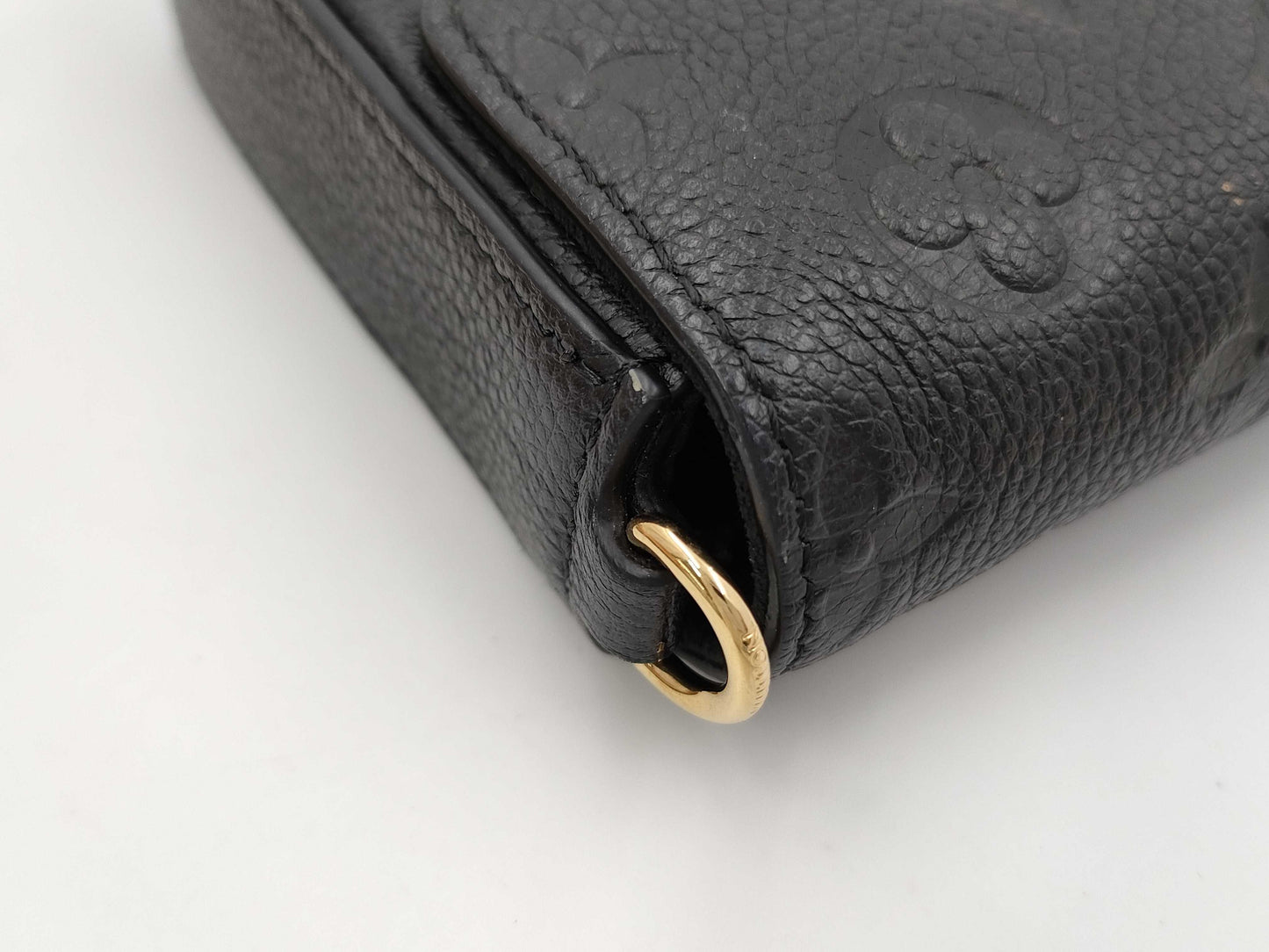LOUIS VUITTON Monogram Empreinte Pochette Felicie Monogram Shoulder Bag